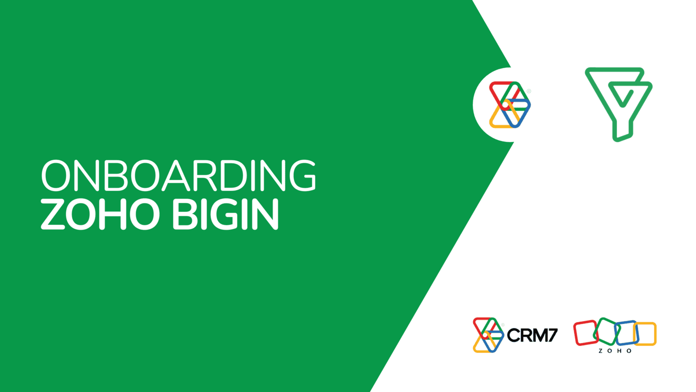 Onboarding Zoho Bigin